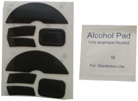 2 Stuks 0.6 Mm Dikte Vervangen Muis Voeten Mouse Skates Voor Razer Mamba Draadloze Gaming Muis