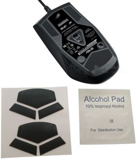 2 Stuks 0.6Mm Dikte Vervangen Muis Voeten Mouse Skates Voor Asus Rog Sica P301-1A Muis