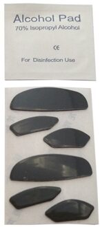 2 Stuks 0.6Mm Dikte Vervangen Muis Voeten Mouse Skates Voor Staal Serie Rival 310 Y51A