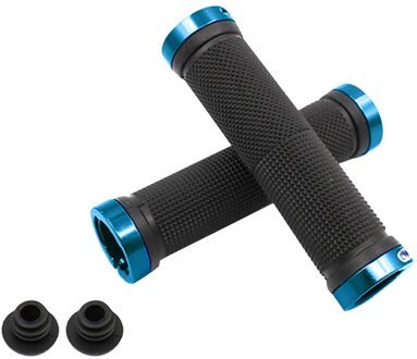 2 Stuks/1 Paar Mountain Road Cycling Bike Fiets Mtb Stuur Cover Grips Anti-Skid Rubber Anti-slip Handvat Grip Lock Bar End 04