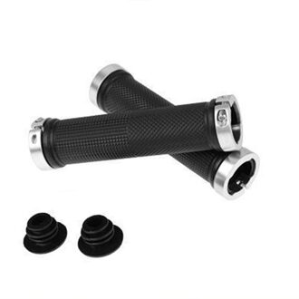 2 Stuks/1 Paar Mountain Road Cycling Bike Fiets Mtb Stuur Cover Grips Anti-Skid Rubber Anti-slip Handvat Grip Lock Bar End 06