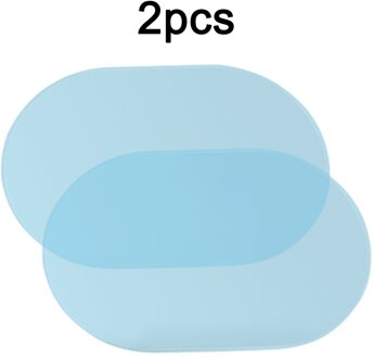 2 Stuks 100*140Mm Pet + Nano-Coating Auto Anti Water Mist Film Anti Fog regendicht Achteruitkijkspiegel Window Beschermende Film
