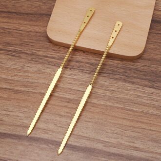 2 Stuks 147Mm Gesneden Bloem Haarspelden Haar Sticks Hair Pin Naald Headwea Sieraden Bevindingen Diy Haarspelden Accessoires goud