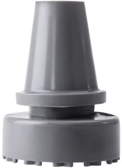 2 Stuks 19Mm Kruk Accessoires Lopen Wandelen Stick Rubber Tip Beschermen Trek Pole Kruk Pad Alpenstock Accessoires (Grijs)