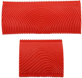 2 Stuks 3 Inch 6 Inch Imitatie Houtnerf Verf Roller Borstel Muurschildering Gereedschap Sets Muur Textuur Art Schilderen tool Set