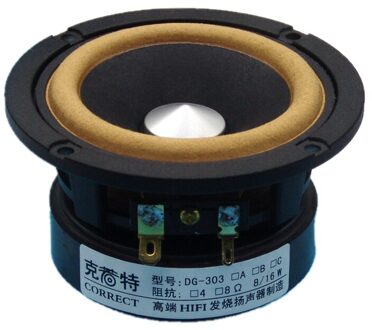 2 Stuks 3 Inch Full Range Speaker Aluminium Conus Rack Lederen Rand Bluetooth Speaker Desktop Boekenplank 4 ohm