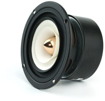 2 Stuks 3 Inch Full Range Speaker Hifi Luidspreker Vocale Delicate Plafond Car Home Audio Upgrade Modificatie ronde / 4 ohm