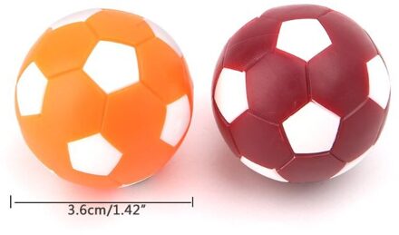 2 Stuks 36Mm Tafel Voetbal Fussball Indoor Spel Tafelvoetbal Voetbal Machine Onderdelen E56D