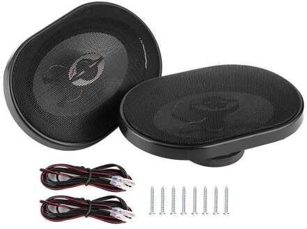 2 Stuks 380W Audio Speaker 5x7in Hifi Coaxiale Stereo Voor Auto Deur Kofferbak Handschoenenkastje Panel