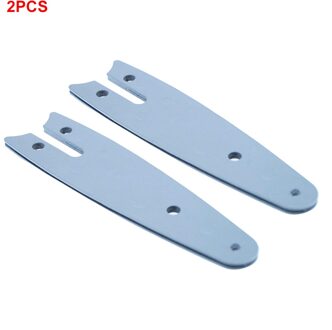 2 Stuks 4 Inch Mini Staal Kettingzaag Ketting Lichtgewicht Gids Chain Geschikt Voor 4 Inch Draadloze Elektrische Kettingzaag Semi beitel Gereedschap Guide plate