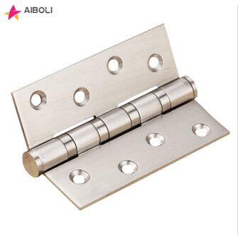 2 Stuks 4 "Kogellager Flush Scharnieren Roestvrij Stalen Deur Scharnieren Met Schroeven Meubelen Kastdeur Scharnier