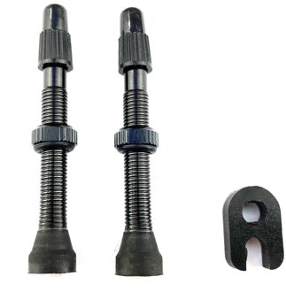 2 Stuks 40Mm Fietsband Valves Cnc Legering Stem Met Cap Tubeless Band Presta Waterdichte Fietsen Element Voor Mtb weg Mountainbike G 60mm