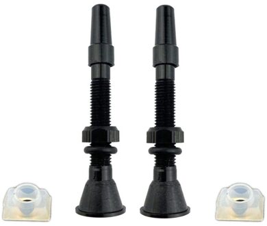 2 Stuks 40Mm Fietsband Valves Cnc Legering Stem Met Cap Tubeless Band Presta Waterdichte Fietsen Element Voor Mtb weg Mountainbike L 40mm