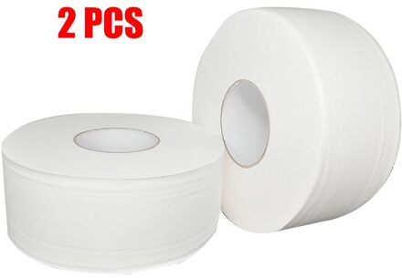 2 Stuks 420G Grote Papierrollen 3 Layer Dikkere Roll Toiletpapier Tough Inheemse Hout Zachte Betaalbare business Tissue /40