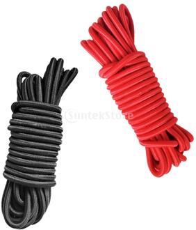2 Stuks 4Mm X 5 Meter Sterke Elastische Bungee Touw Shock Cord Tie Down Voor Outdoor Camping Kajak Boot trailer