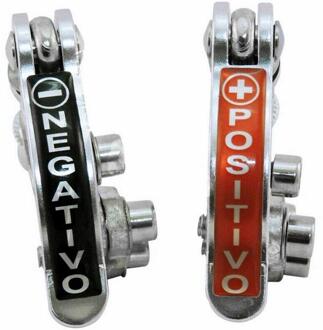 2 Stuks 5.5X3Cm Auto Batterij Terminal Connector Zuiver Koper Voor Universele Auto Caravan 12V Quick Release batterij Terminals Klemmen