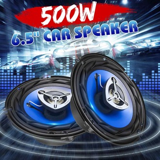 2 Stuks 500W 6.5 Inch Auto Hifi Coaxiale Luidspreker Voertuig Deur Auto Audio Speaker Muziek Stereo Volledige Frequentiebereik luidspreker