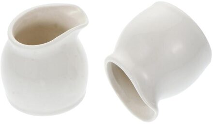 2 Stuks 50Ml Keramische Mini Melkkan Keuken Saus Cup Melk Cups Soep Kommen Saus Jug Voor Thuis winkel