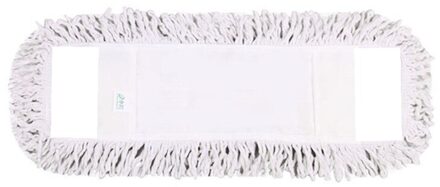 2 Stuks 65*25 Cm Grote Maat Mop Hoofd Floor Cleaning Doek Plakken De Mop Vervangen Doek Huishoudelijke Schoonmaakmiddelen mops Accessoires wit 2stk