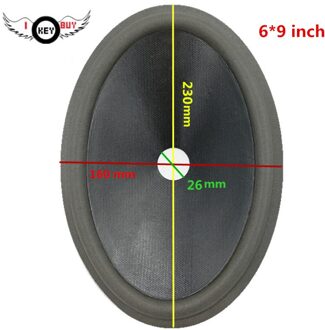 2 Stuks 6X9 "Inch Speaker Accessoires Papieren Conus 230Mm 160 Mm 6*9" Coaxiale speaker Herstelbaar Onderdelen Speaker Foam Rand Surround