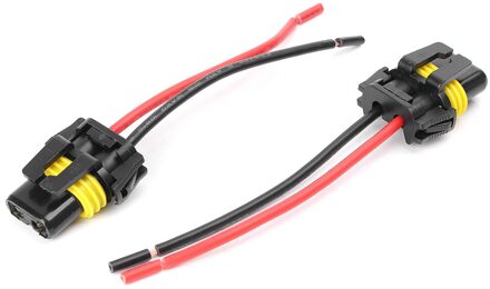 2 Stuks 9005 9006 H10 Auto Adapter Kabelboom Socket Voor Koplamp Mistlamp Lamp Universele