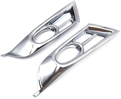2 Stuks Abs Voorbumper Mistlamp Covers Trim Voor Honda Crv CR-V