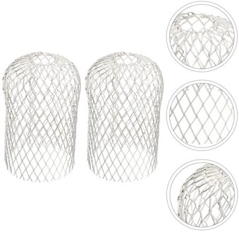 2 Stuks Aluminium Diversen Filter Anti-Leaf Filter Aluminium Zeef Voor Goten