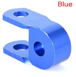 2 Stuks Aluminium Motorfiets En Fiets Schokdemper Riser Hoogte Extender Jack-Up Riser Blauw