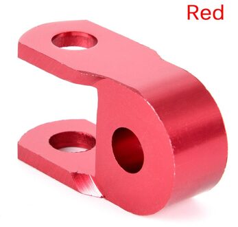 2 Stuks Aluminium Motorfiets En Fiets Schokdemper Riser Hoogte Extender Jack-Up Riser Rood