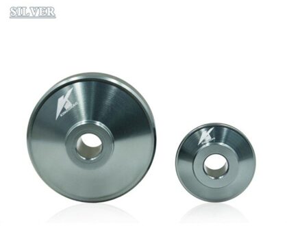 2 Stuks Aluminium Wieldop Motorfiets Modificatie Onderdelen Voor Y15zr Auto Vervangende Onderdelen Automotive Goederen zilver grijs