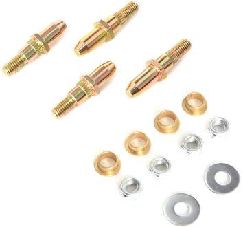 2 stuks Auto Accessoires Auto Deur Scharnier Pin Opbergdoos Bus Kits voor GMC Chevy Deur Scharnier Pin en Bus kits