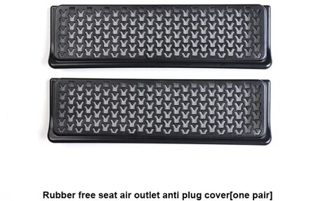 2 Stuks Auto Air Outlet Cover Voor Tesla Model Y 2022 Onder Seat Air Vent Anti-Blocking Stof cover Accessoires