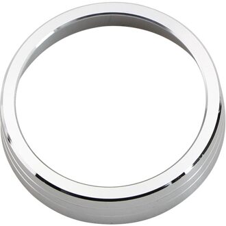 2 stuks Auto Airconditioning Warmte Controle Switch Knop Decoratieve Ring AC Cover voor Hyundai Tucson Auto styling Accessoires zilver