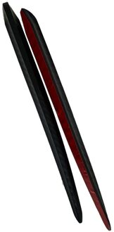 2 Stuks Auto Anti-Kras Strip Bumper Protector Corner Guard Achteruitkijkspiegel Anti-Kras Strip Fiber Stijl