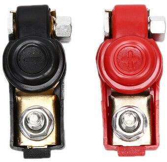 2 Stuks Auto Batterij Terminal Zware Voertuig Snelkoppeling Auto Kabel Klem Terminal Connectoren Clip Auto-accessoires