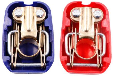 2 Stuks Auto Batterij Terminals Positieve & Negatieve Elektrode Quick Release Lift Off Connector Klemmen Clip Universele Auto Accessoires