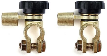 2 Stuks Auto Batterij Terminals Quick Disconnect Auto Boot Post Off Master Kill Switch