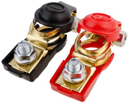 2 Stuks Auto Caravan Auto Batterij 12V Quick Release Batterij Terminals Batterij Terminal Connecto