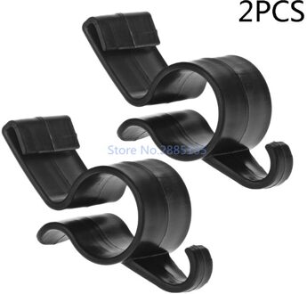 2 Stuks Auto Kofferbak Montagebeugel Paraplu Houder Auto Kofferbak Organizer Voor Paraplu Opknoping Haken Zwart C45