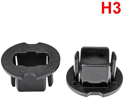 2 Stuks Auto Led Lamp Houder Base Adapter Sockets Retainer 9004/9005/H13/H11/H7/H4/H3/H1 Licht Base L1