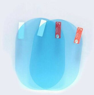 2 Stuks Auto Regendicht Clear Film Achteruitkijkspiegel Beschermende Anti Fog Waterdicht Film Auto Sticker Accessoires 100x145mm