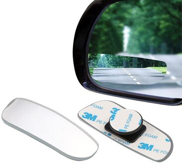 2 Stuks Auto Spiegel 360 Graden Groothoek Convex Dodehoekspiegel Parking Auto Motorcycle Rear View Accessoires