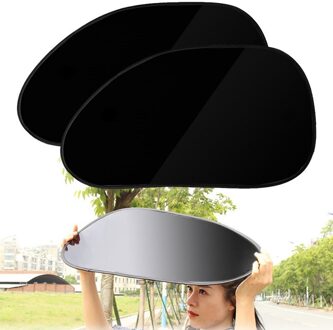 2 stuks Auto Statische Cling Voorruit Zonnescherm Auto Zonneklep Side Window Zonnescherm Voorruit Window Covers Uv-bescherming