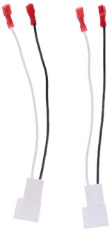 2 Stuks Auto Stereo Power Speaker Plug Kabelboom Kabel Voor 1987 Toyota Voor Mitsubishi Galant