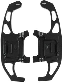 2 Stuks Auto Stuurwiel Paddle Shift Verlengen Shifter Voor Vw Golf Gti R Gtd Gte MK7 7 Voor Polo gti Scirocco zwart