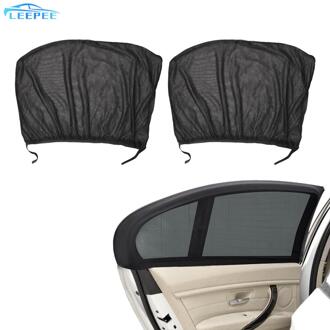 2 Stuks Auto Window Cover Auto Accessoires Auto Side Rear Window Zonnescherm Mesh Cover Uv-bescherming Shield Zonnescherm Gordijn