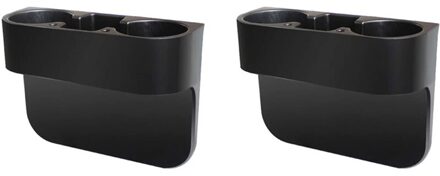 2 Stuks Auto Zetel Ruimte Filler Organisator, Multifunctionele Auto Seat Organizer Met Auto 'S Cup Houders, Auto Rijden Opslag