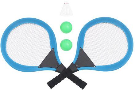 2 Stuks Badminton Tennis Rackets Kinderen Kids Outdoor Sport Ouder-Kind Sport Educatief Sport Spel Speelgoed (Oranje)