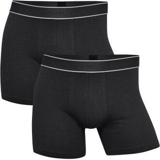 2 stuks Bamboo Blend Tights Pique Blauw,Zwart - Small,Medium,Large,X-Large,XX-Large