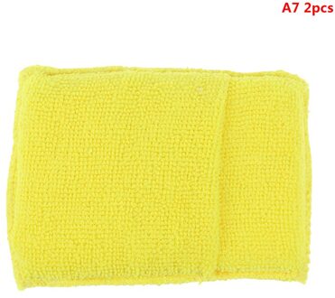 2 Stuks Car Wash Microfiber Cleaning Waxen Spons Applicator Car Wax Spons A7